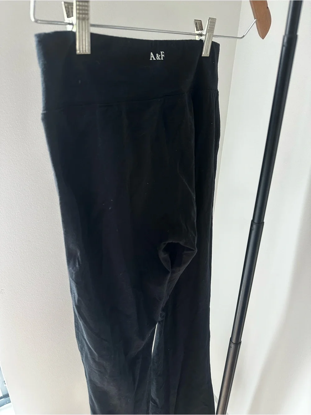 abercrombie kids Black Lounge Joggers